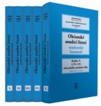 Obansk soudn zen. Soudcovsk koment. Komplet I.-V. dl
